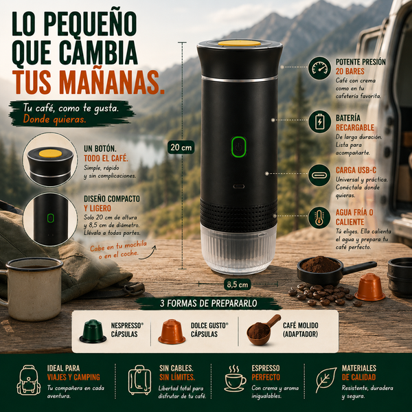 Cafetera portátil