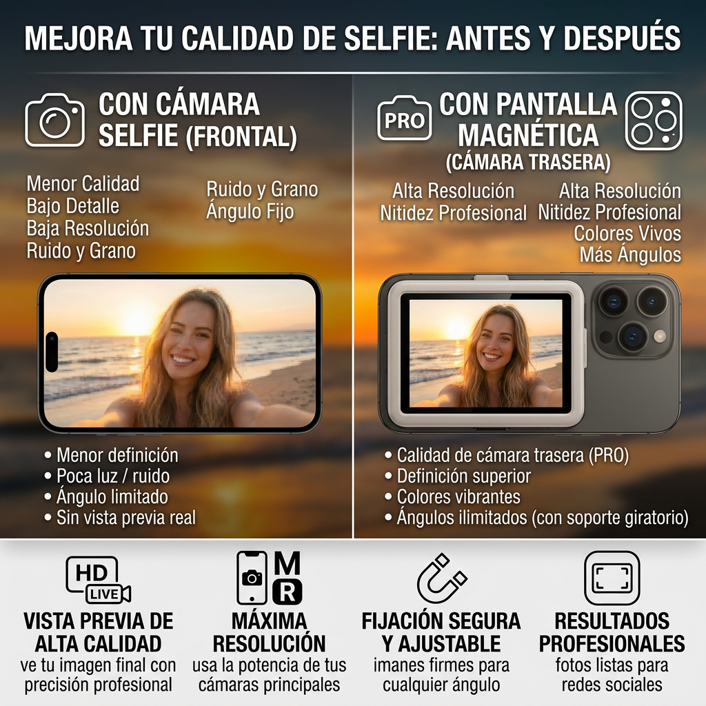 Pantalla Selfie Etlantis