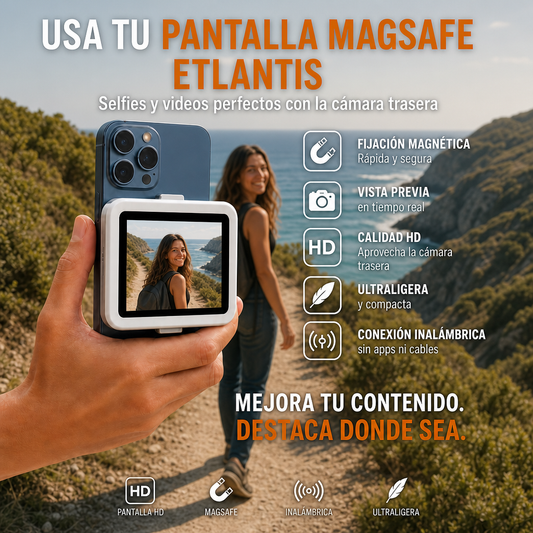 Pantalla Selfie Etlantis Outdoor